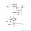 Grohe Eurosmart Cosmopolitan 2-otworowa bateria umywalkowa 19381000